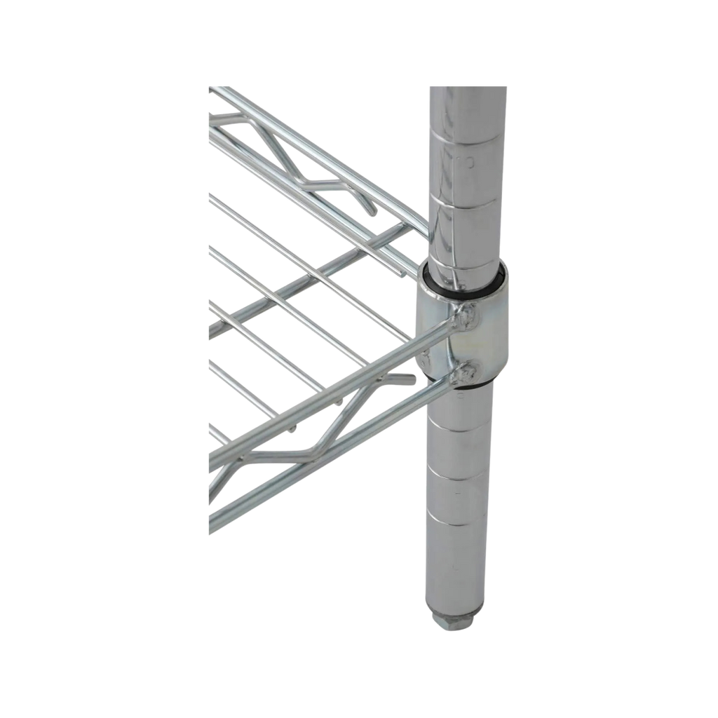 ESTANTE CROMADO MODULAR 4 NIVELES
