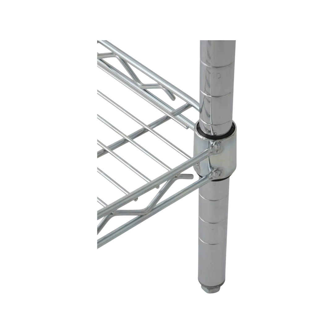 ESTANTE CROMADO MODULAR 4 NIVELES