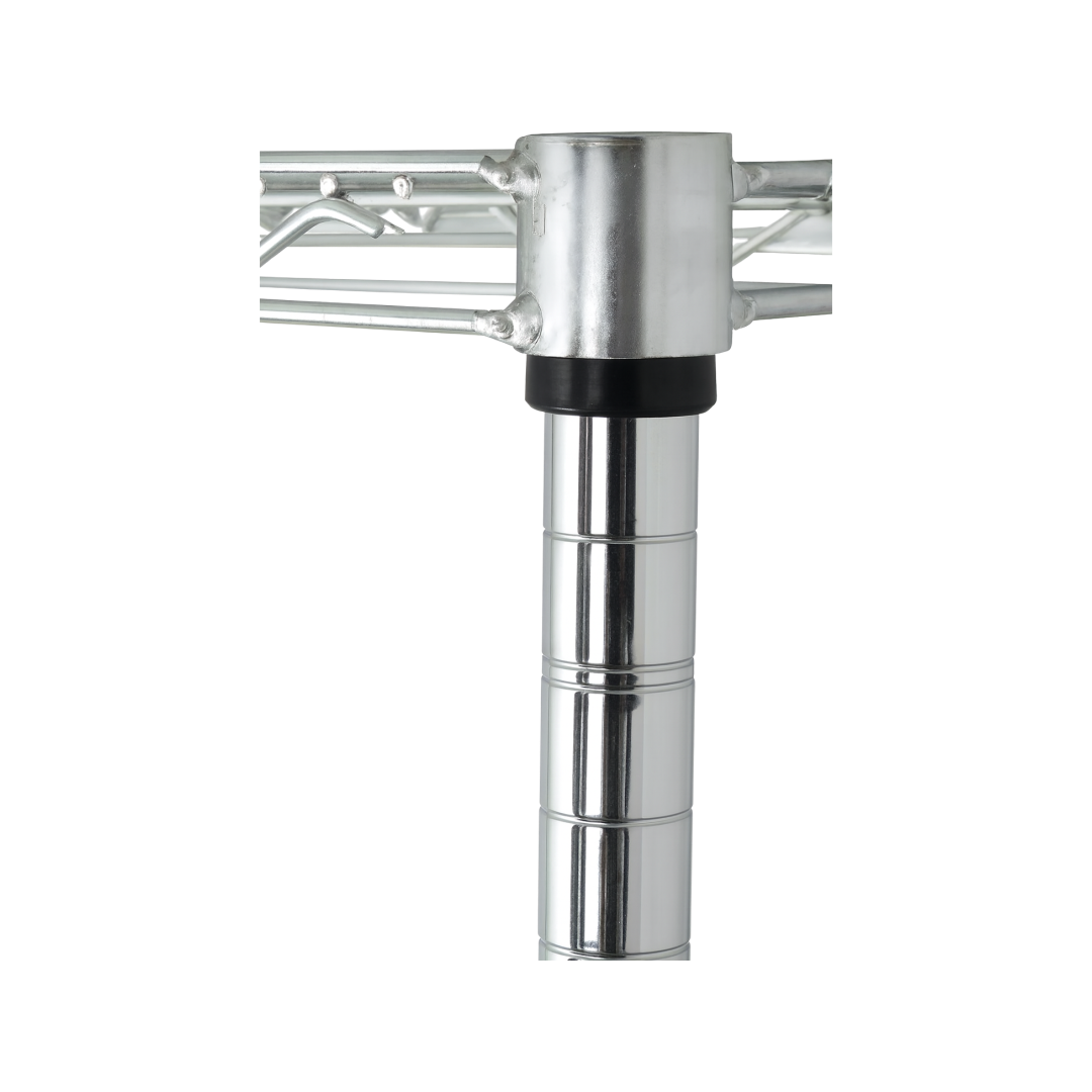 ESTANTE CROMADO MODULAR 5 NIVELES