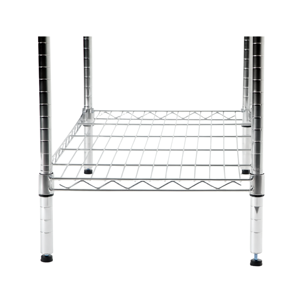 ESTANTE CROMADO MODULAR 5 NIVELES