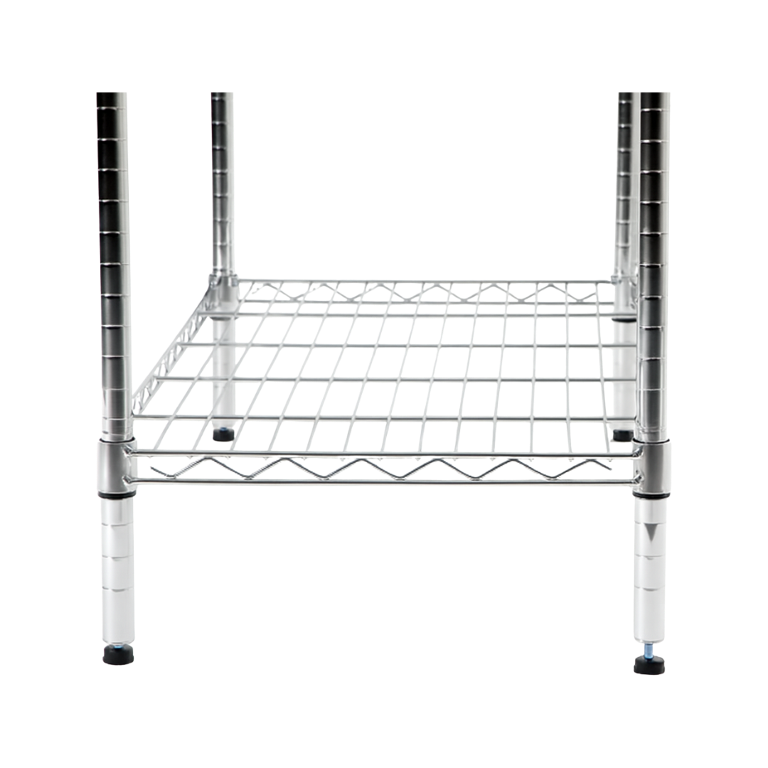 ESTANTE CROMADO MODULAR 5 NIVELES