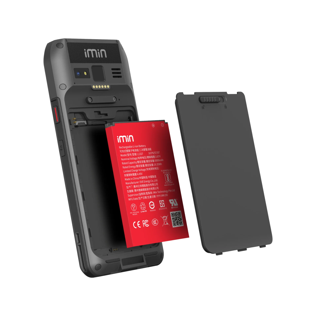 CAPTURADOR DE DATOS ANDROID 13 WIFI + 4G ESCÁNER 1D/2D – IMIN LARK 1