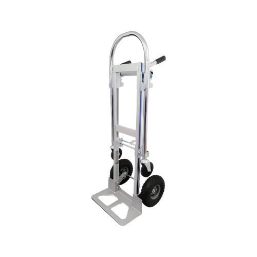 Carro de carga aluminio multipropósito 250 kg 2 en 1 para bodega — Bodemix