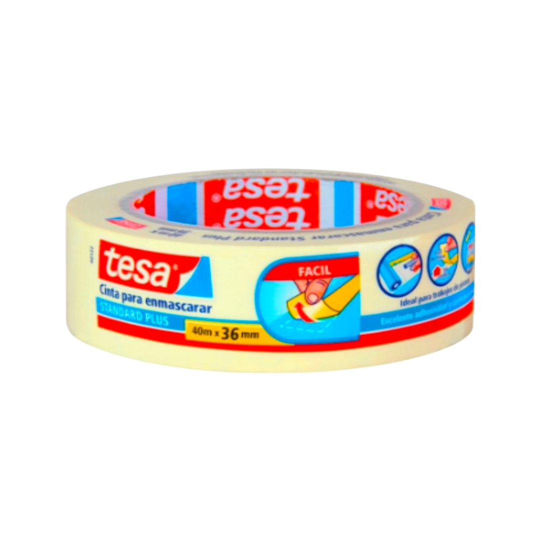 CINTA MASKING USO GENERAL 40M 36MM TESA