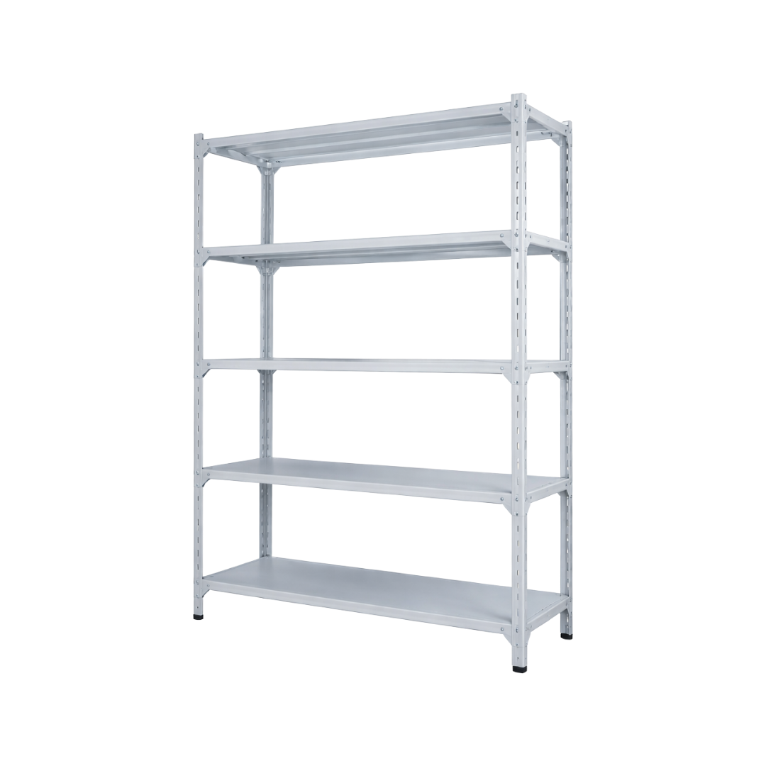 ESTANTE METALICO 5 NIVELES 180CM ALTO