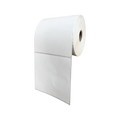 Rollo etiquetas autoadhesivas semibrillo 100x100mm 550 etiquetas buje 1 pulgada — Bodemix