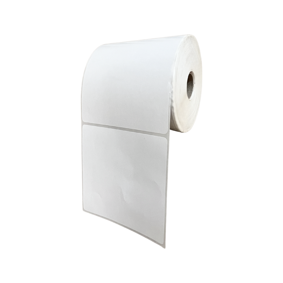 ROLLO ETIQUETAS BLANCA SEMIBRILLO 100X100 1"S1 550 ET/R